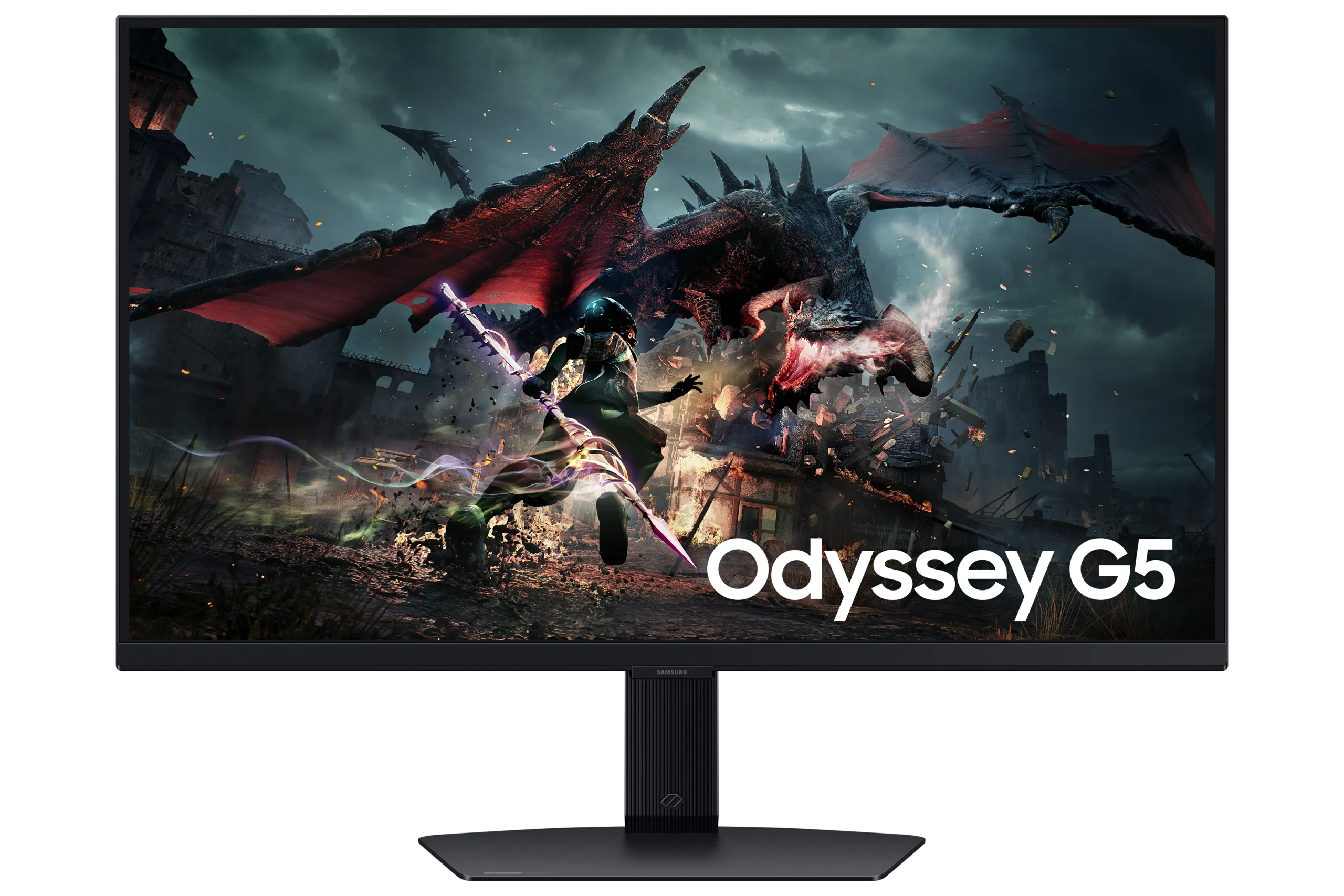 מסך מחשב גיימינג Samsung Odyssey G5 G50D 27" QHD IPS 180Hz 1ms