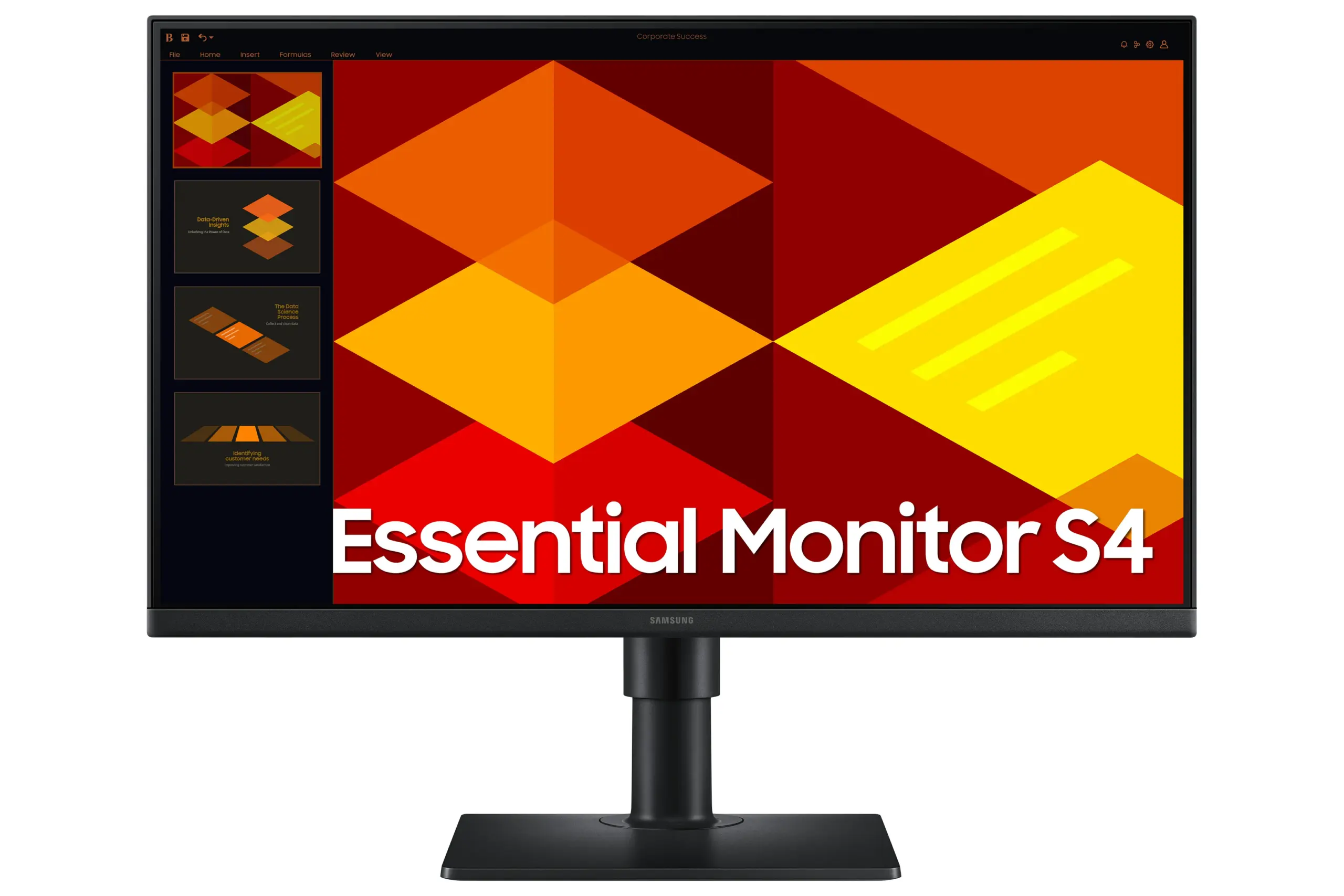 מסך מחשב Samsung Essential S4 S40GD 24" Full HD IPS 100Hz 5ms