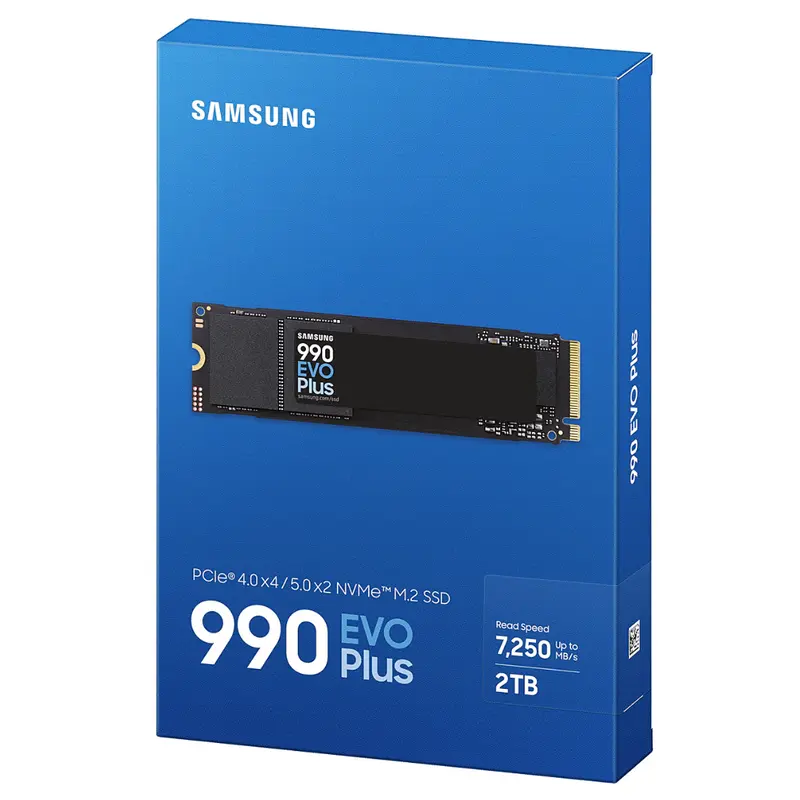 דיסק פנימי Samsung 990 EVO Plus SSD M.2 2280 MZ-V9S2T0BW 2TB