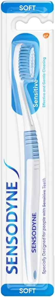 מברשת שיניים רכה לשיניים רגישות Sensodyne Gentle