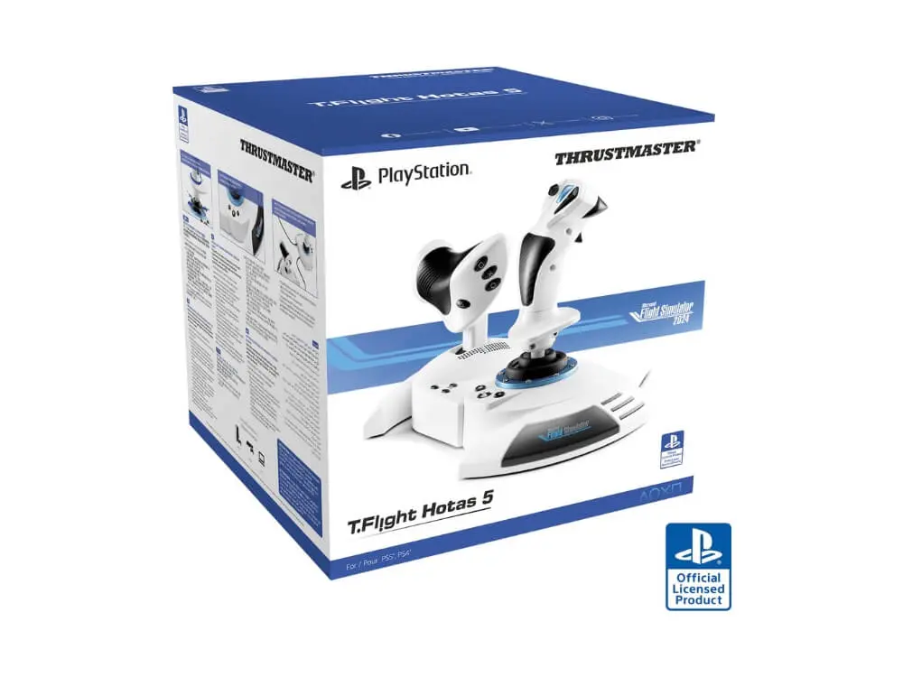 ג׳ויסטיק טיסה Thrustmaster T.Flight Hotas 5 Microsoft Flight Simulator Edition ל-PC/PS4/PS5