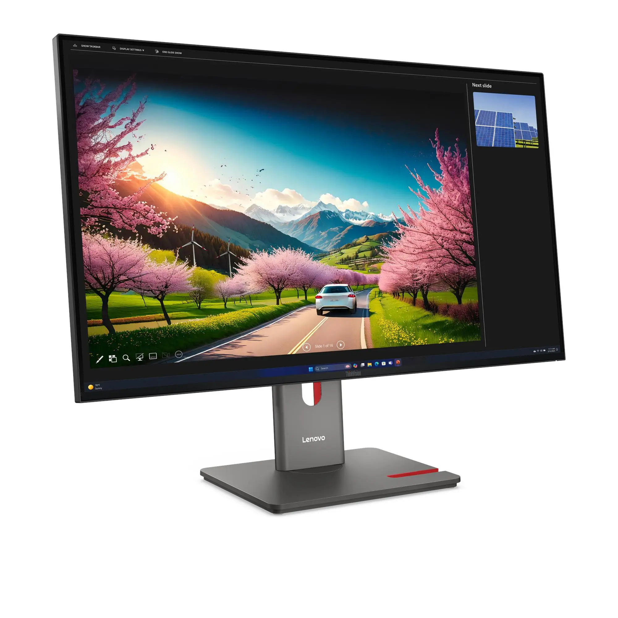 מסך מחשב Lenovo ThinkVision P32UD-40 31.5" 4K UHD IPS 120Hz 4ms