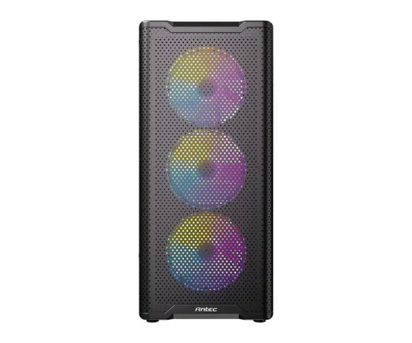 מארז מחשב ללא ספק Antec VX310 ARGB Tempered Glass ATX Mid Tower – צבע שחור