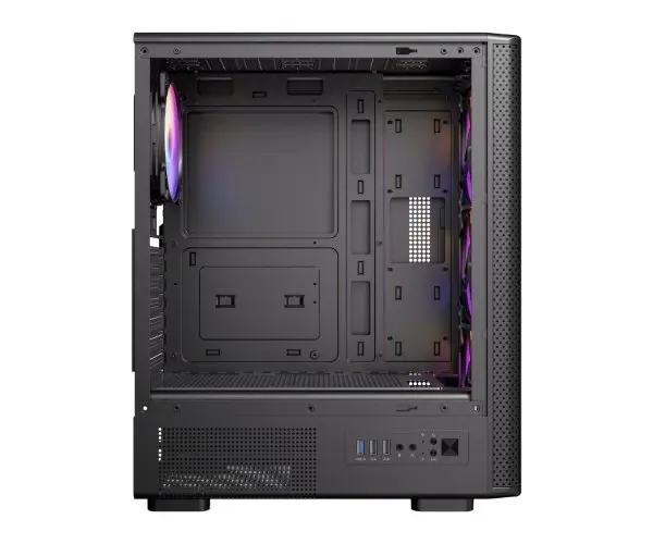 מארז מחשב ללא ספק Antec VX310 ARGB Tempered Glass ATX Mid Tower – צבע שחור