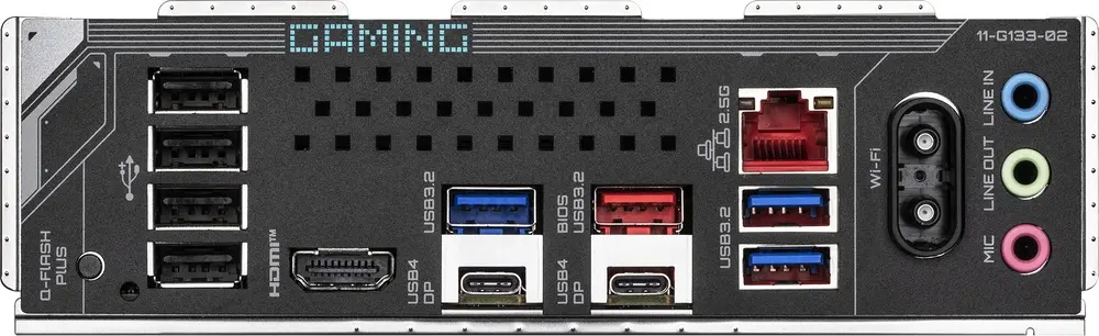 לוח אם GigaByte X870 GAMING X WIFI7 AM5 DDR5 ATX