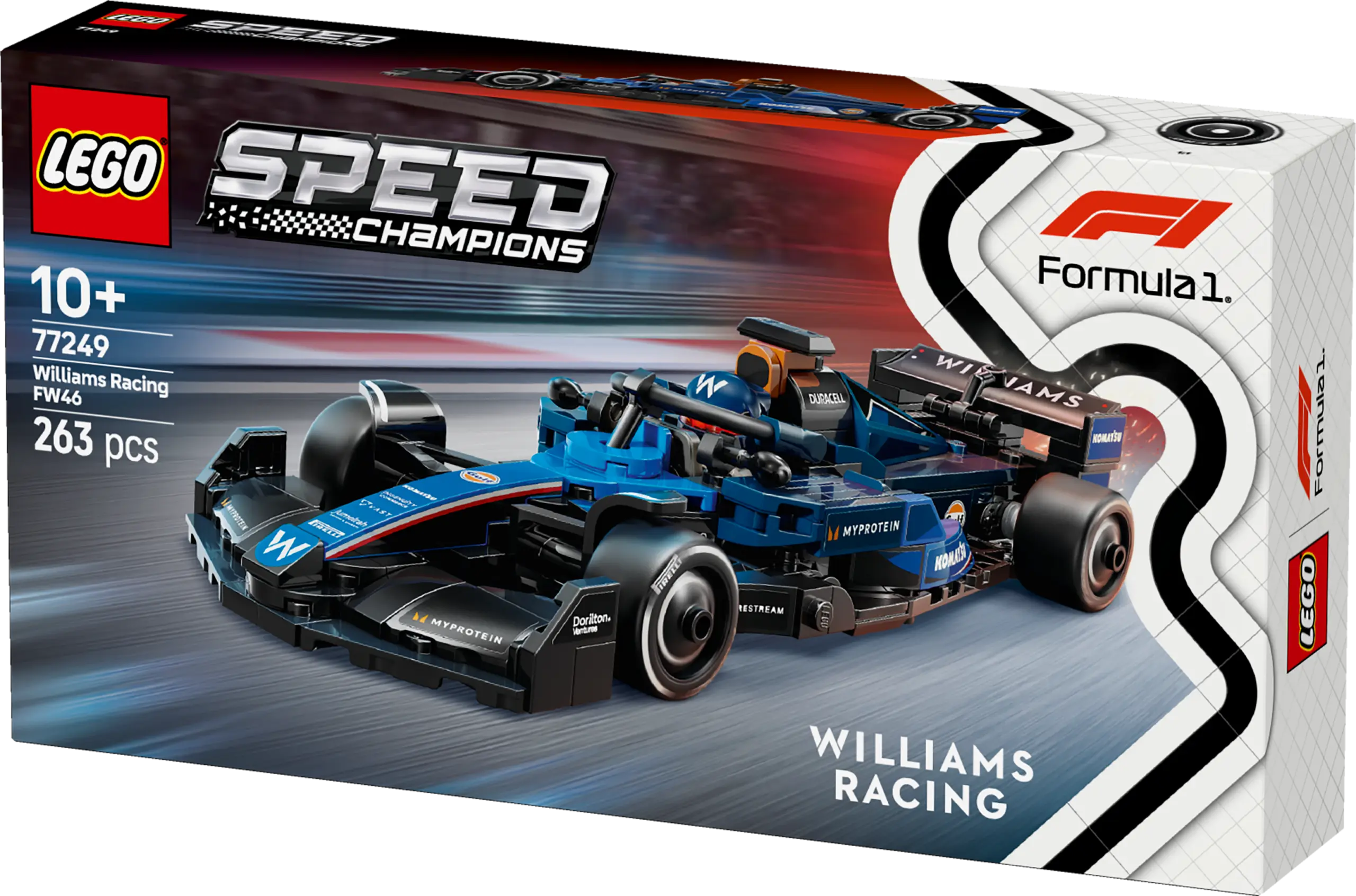 מכונית מרוץ WILLIAMS RACING FW46 F1 Lego Speed Champions 77249