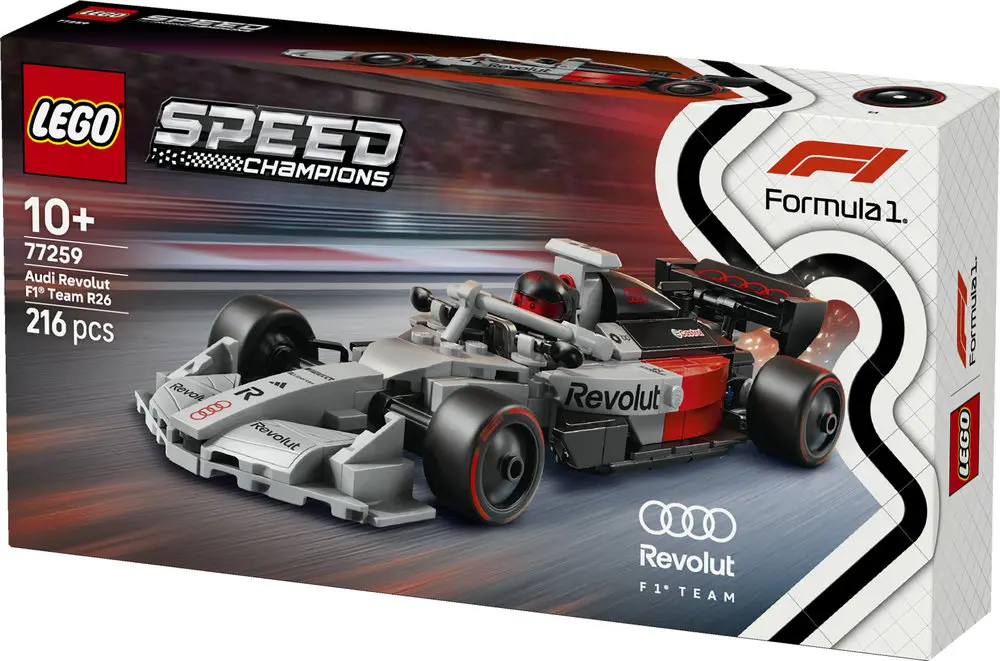 מכונית מירוץ Audi Revolut F1® Team R26 Lego Speed Champions 77259