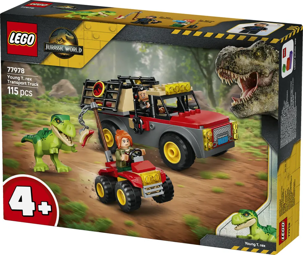 משאית הובלה לטי רקס צעיר Lego Jurassic World 77978