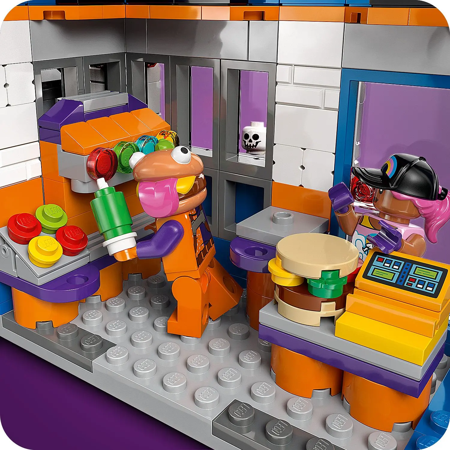 מסעדת בורגר דורר Lego Fortnite 77076