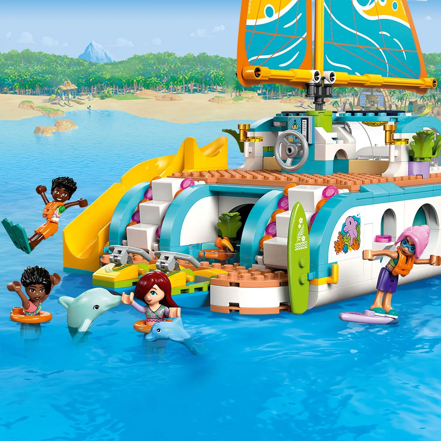 הרפתקה על יאכטה Lego Friends 42664