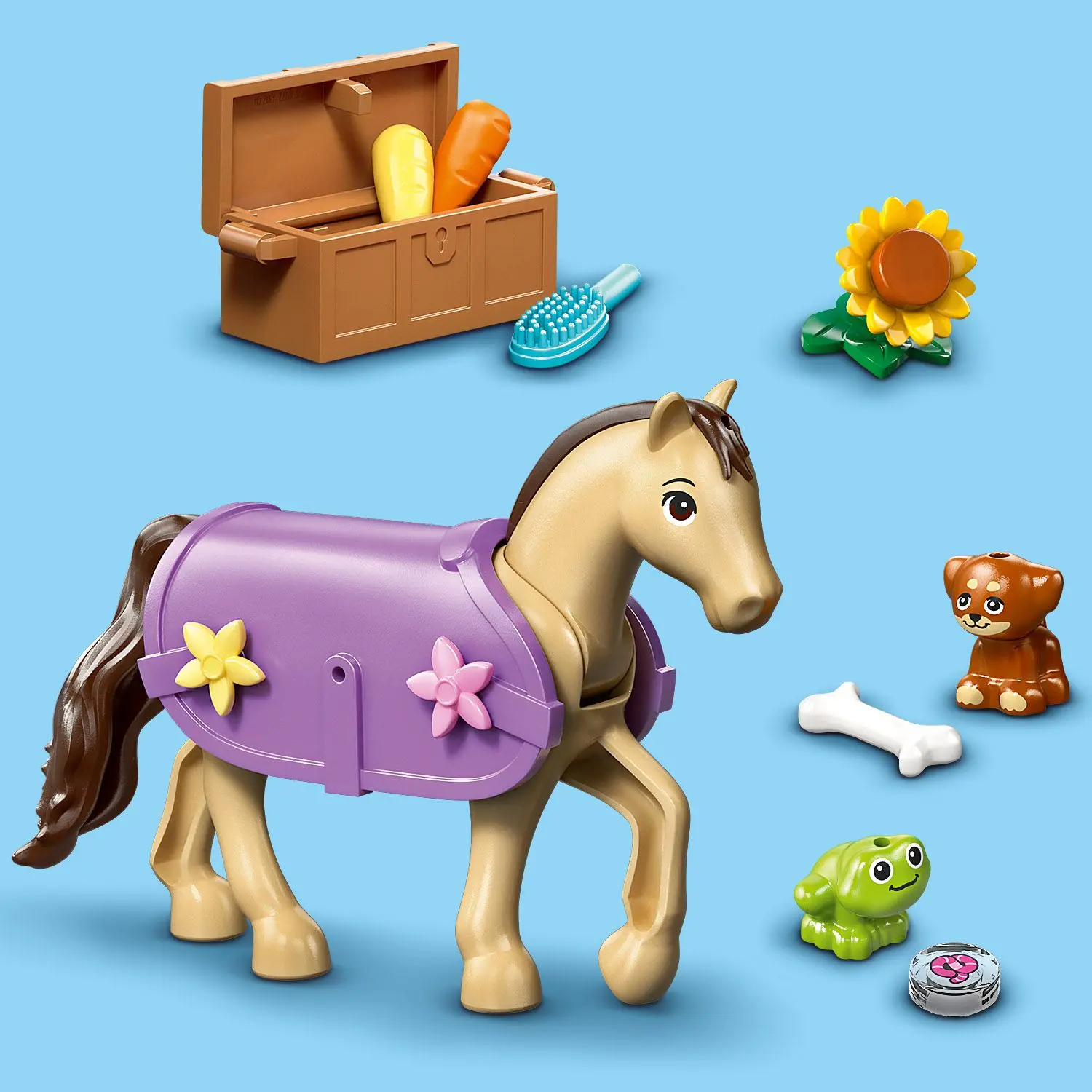 קרוואן עם סוס וסייח Lego Friends 42695
