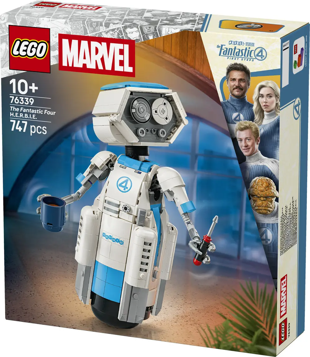 סופר הירו – הרובוט .H.E.R.B.I.E מארבעת המופלאים Lego Marvel 76339