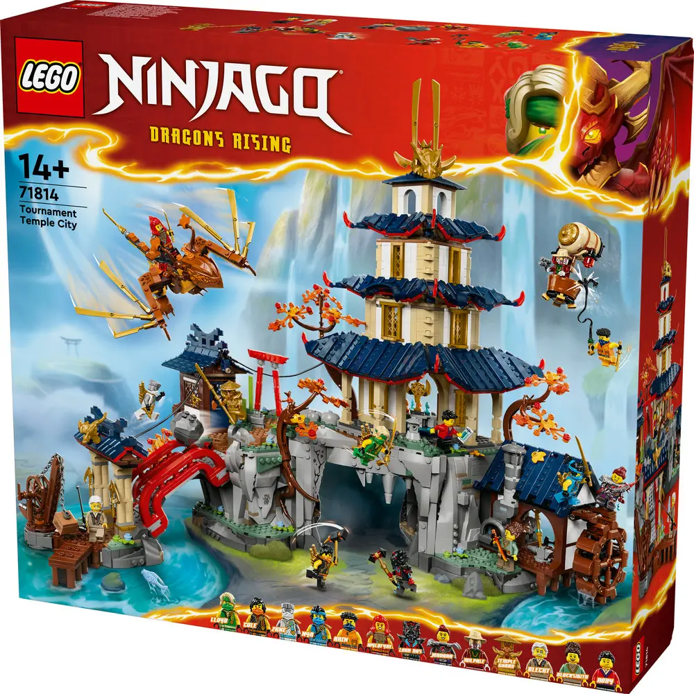 נינג'ה גו – טורניר עיר מקדש Lego Ninjago 71814