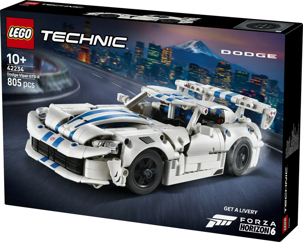 מכונית ספורט Dodge Viper GTS-R Lego Technic 42234