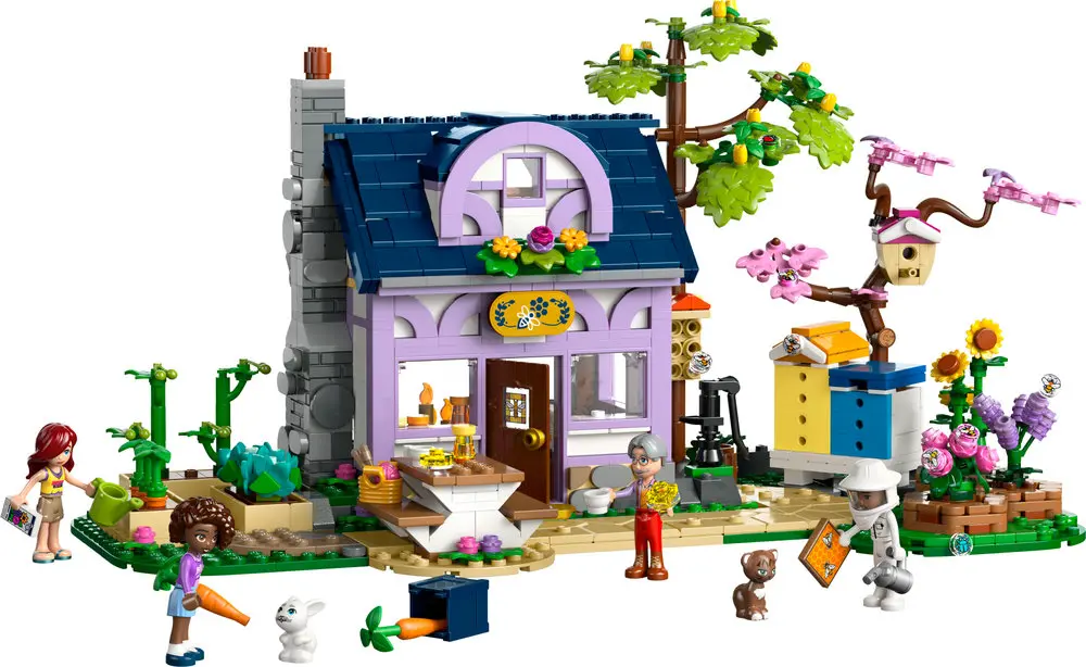 בית הכוורנים וגן הפרחים Lego Friends 42669