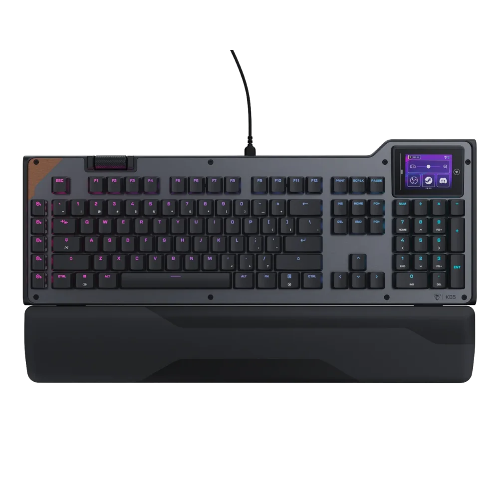 מקלדת גיימינג מכנית חוטית Turtle Beach Command Series KB5 – בצבע שחור