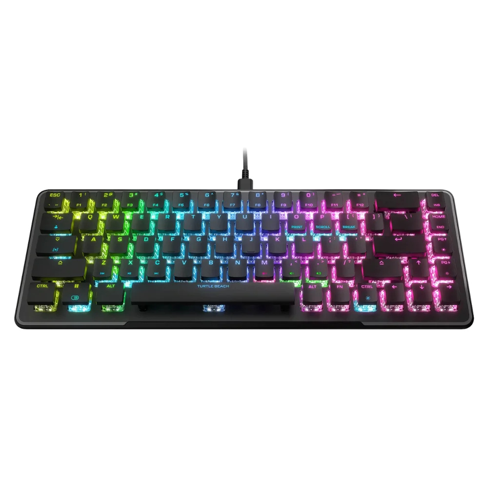 מקלדת מכנית גיימינג חוטית Turtle Beach Vulcan II Mini – בצבע לבן