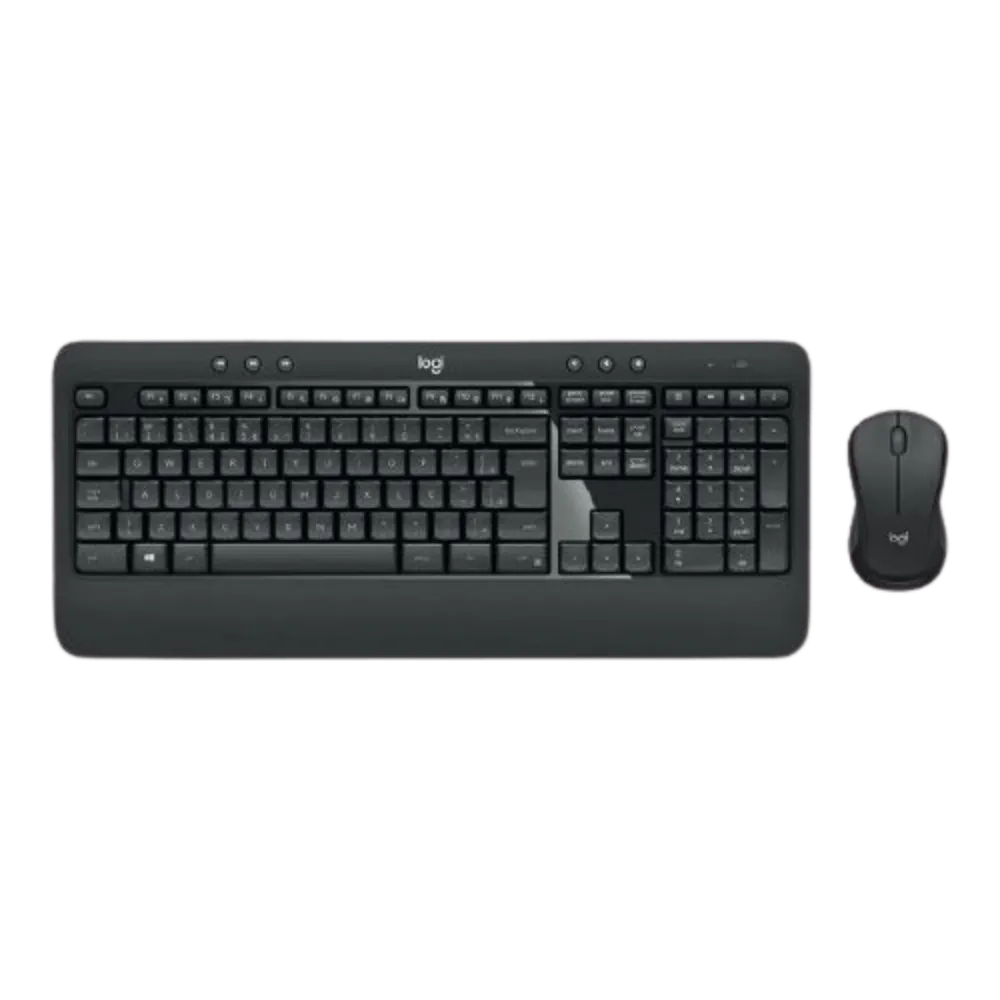סט מקלדת ועכבר ארגונומי אלחוטי Logitech MK540 – בצבע שחור