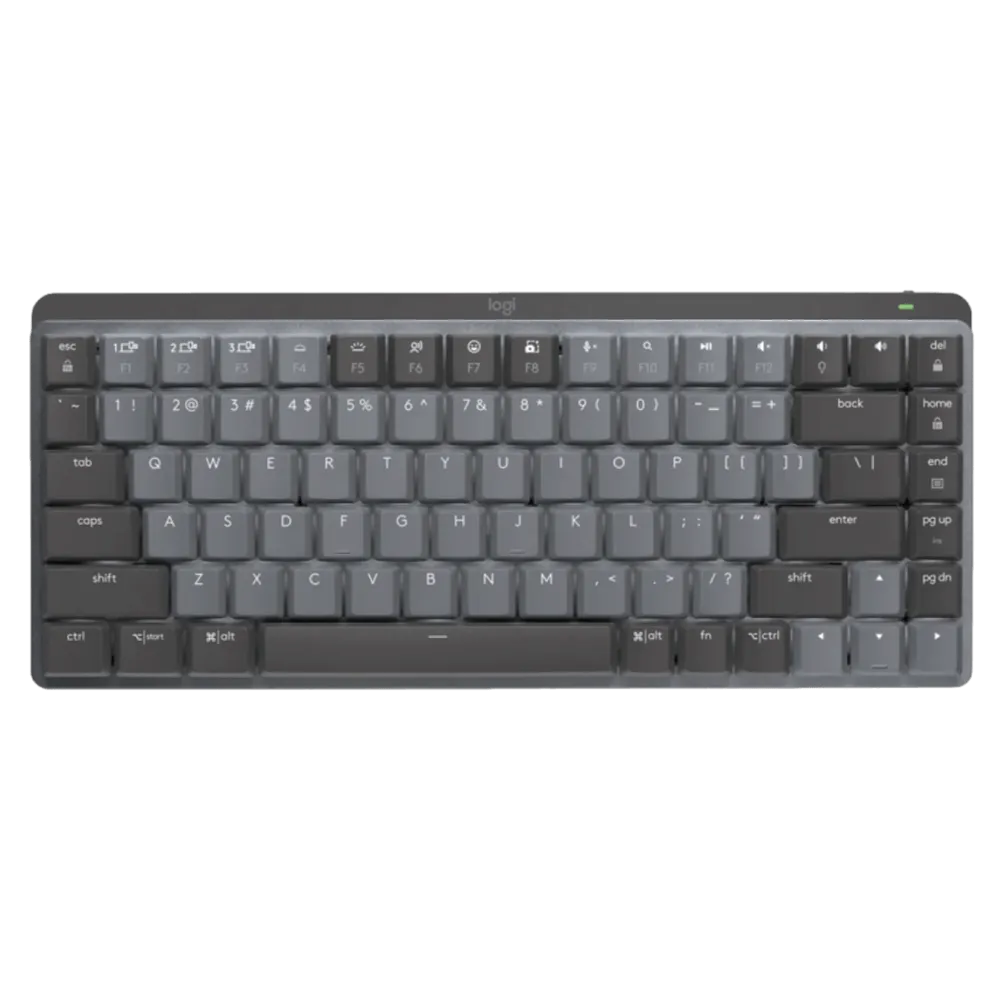מקלדת מכנית אלחוטית Logitech MX Mechanical Mini – בצבע גרפיט