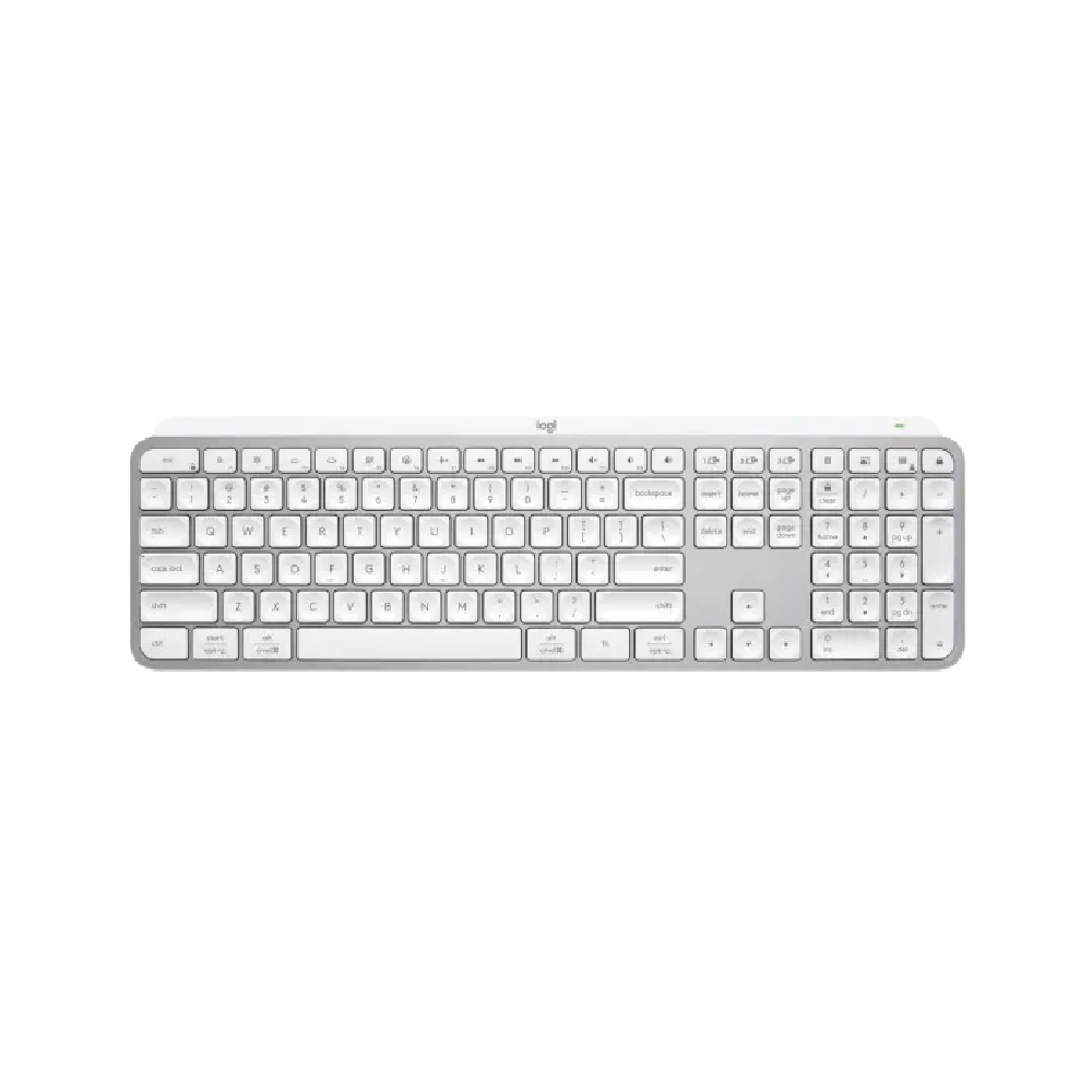 מקלדת אלחוטית Logitech MX Keys S – בצבע לבן