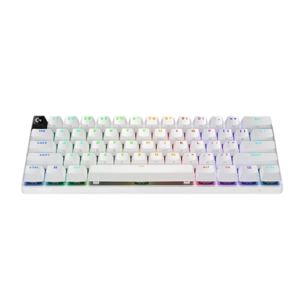 מקלדת גיימינג מכנית אלחוטית Logitech G Pro X 60 TKL – בצבע לבן