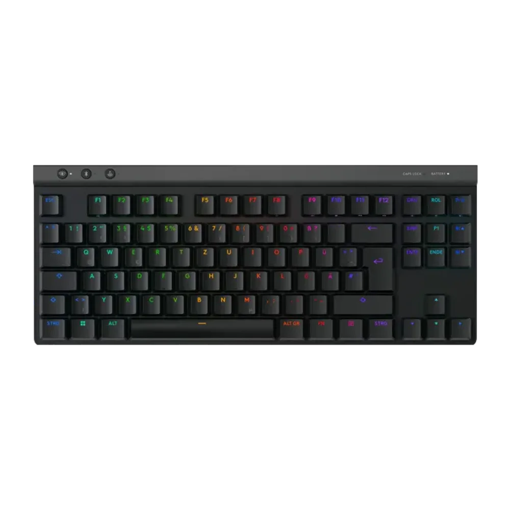 מקלדת מכנית גיימינג אלחוטית Logitech G515 LIGHTSPEED TKL – בצבע שחור