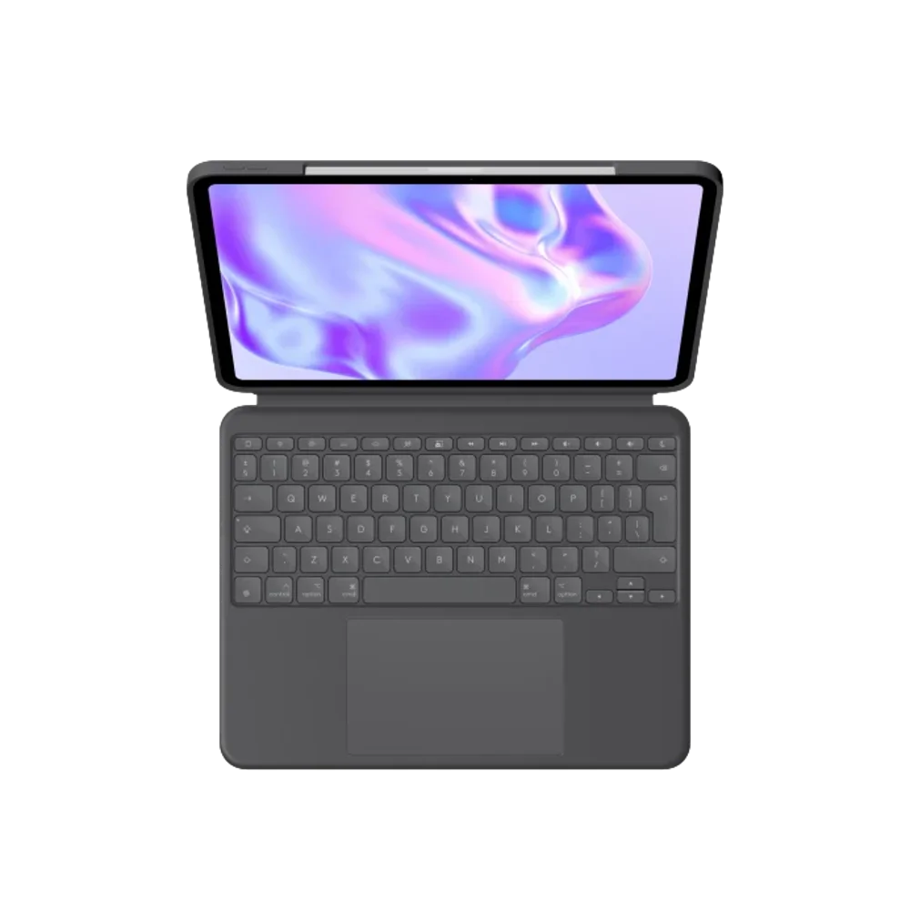 מקלדת כיסוי Logitech Combo Touch עבור iPad Pro 11 Inch (M4) – בצבע גרפיט