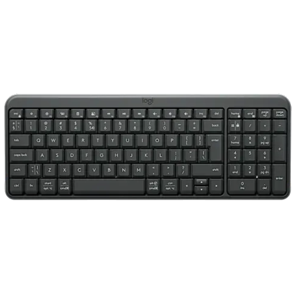 מקלדת אלחוטית Logitech K250 – בצבע Graphite