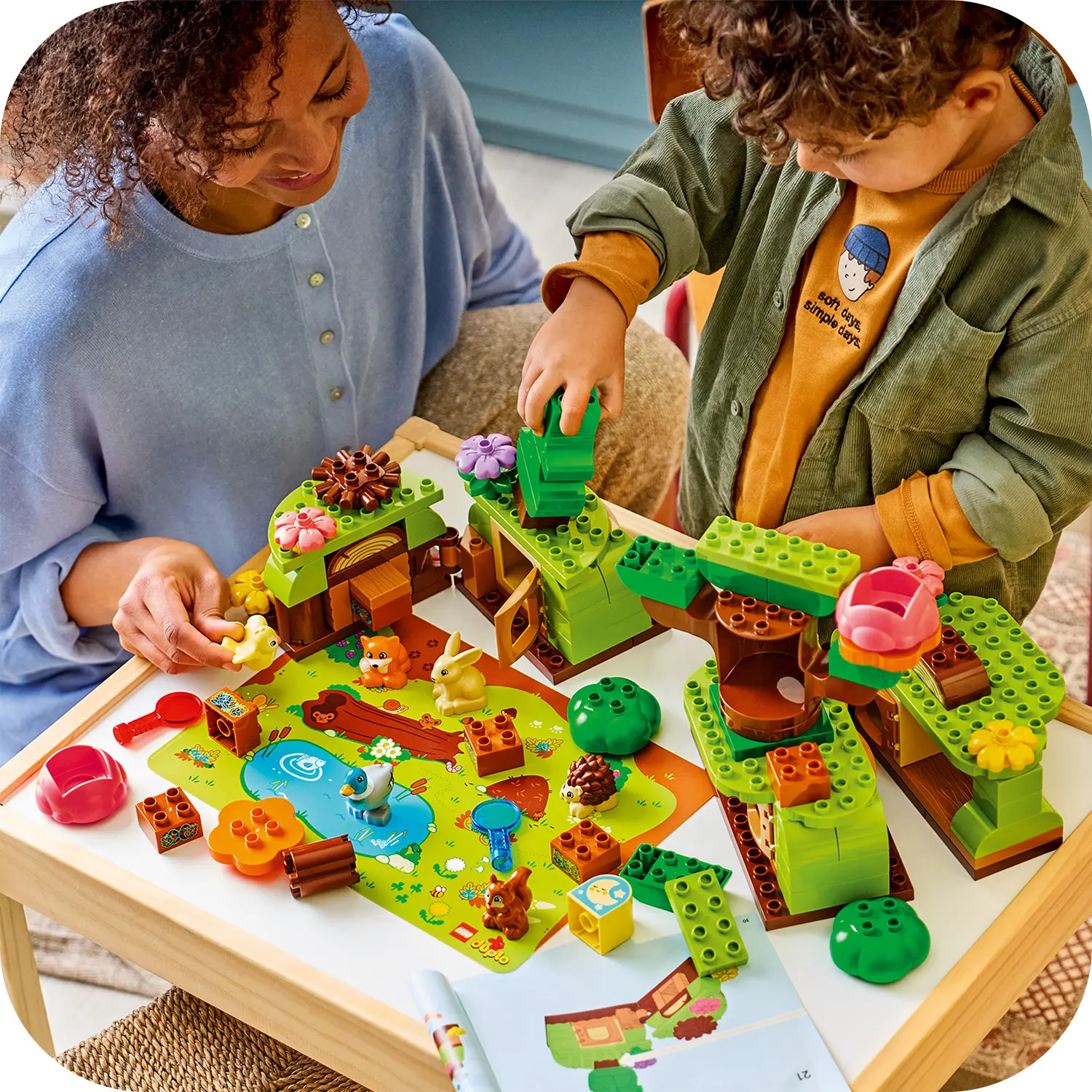 יער גילויים עם חיות בר Lego Duplo 10480