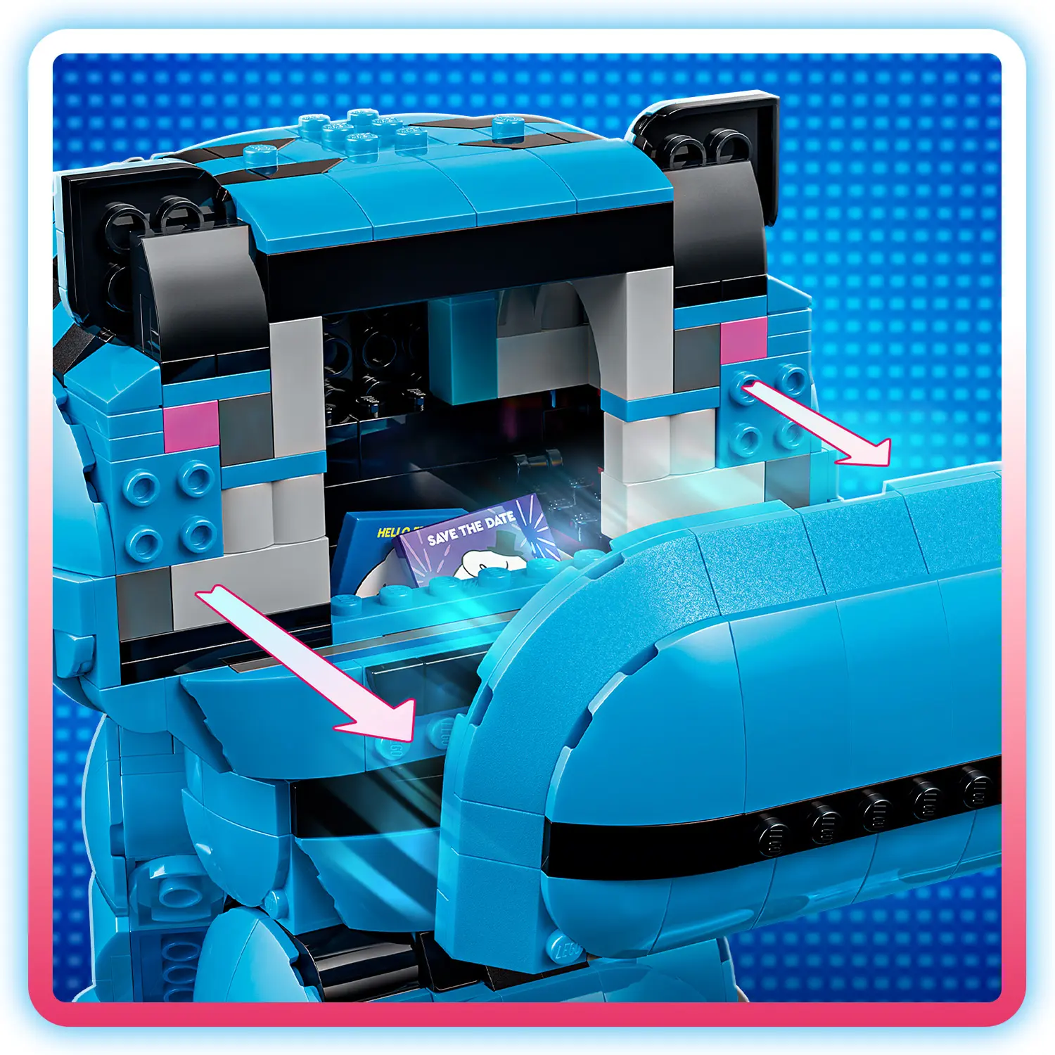 דרפי הנמר וסוזי הציפור Lego KPop Demon Hunters 72537
