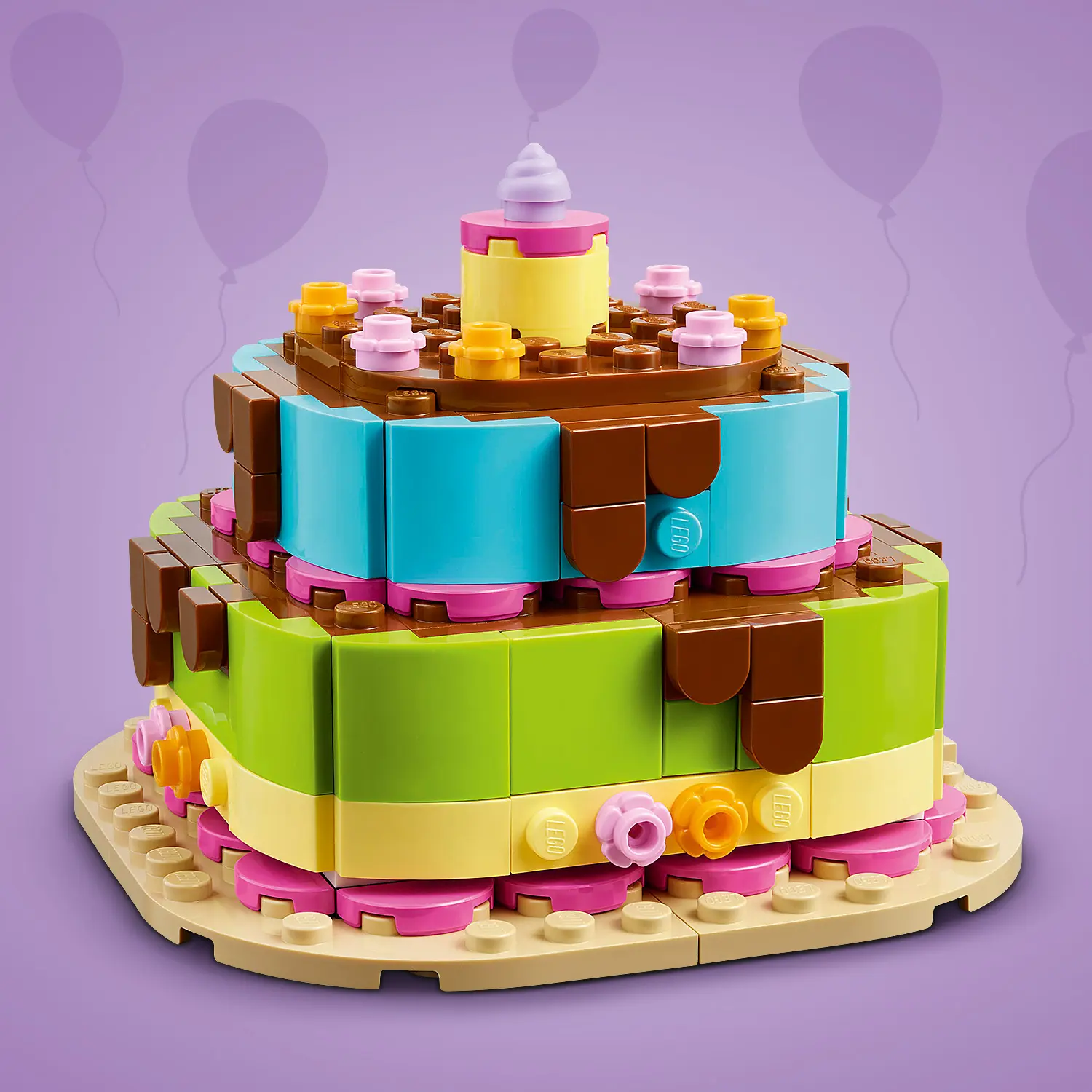 עוגה למסיבת יום הולדת Lego מיוחדים 40815
