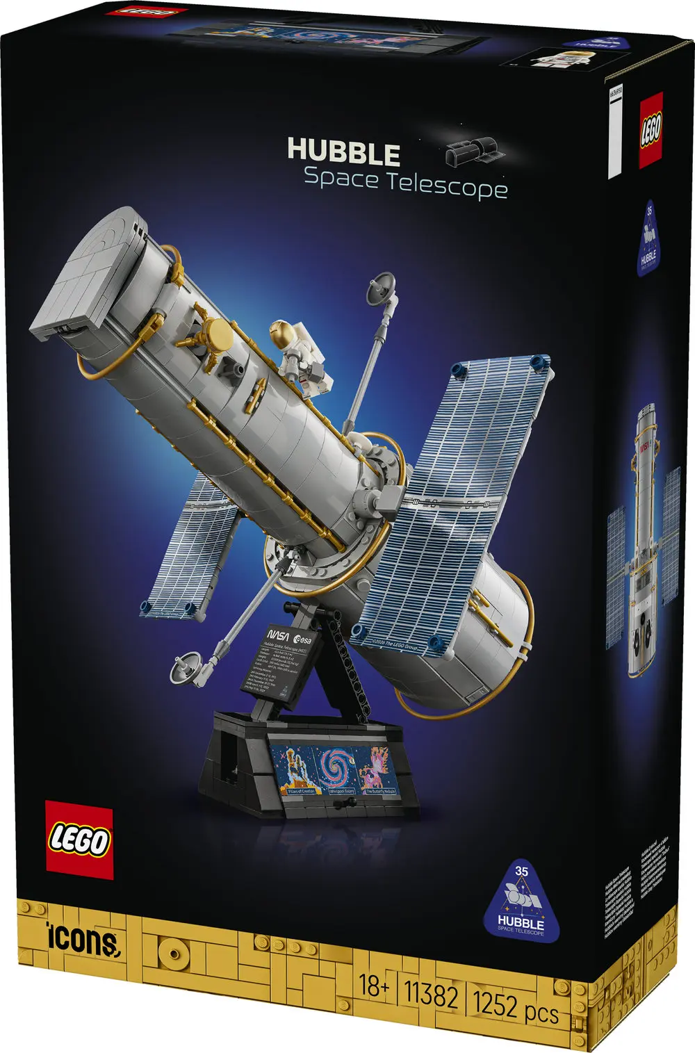 טלסקופ החלל האבל Lego Icons 11382