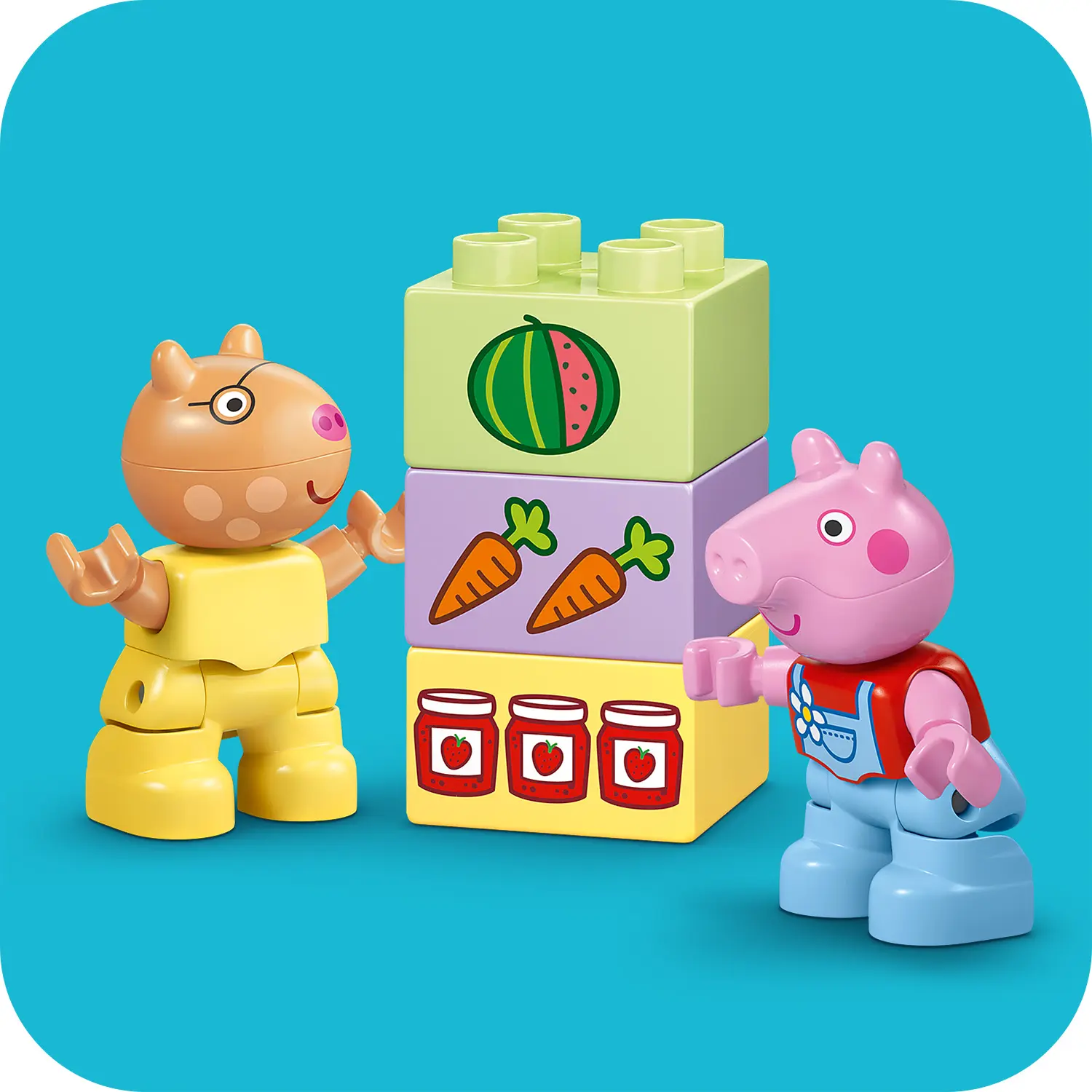טרקטור ודוכן בשוק Lego Duplo 10468