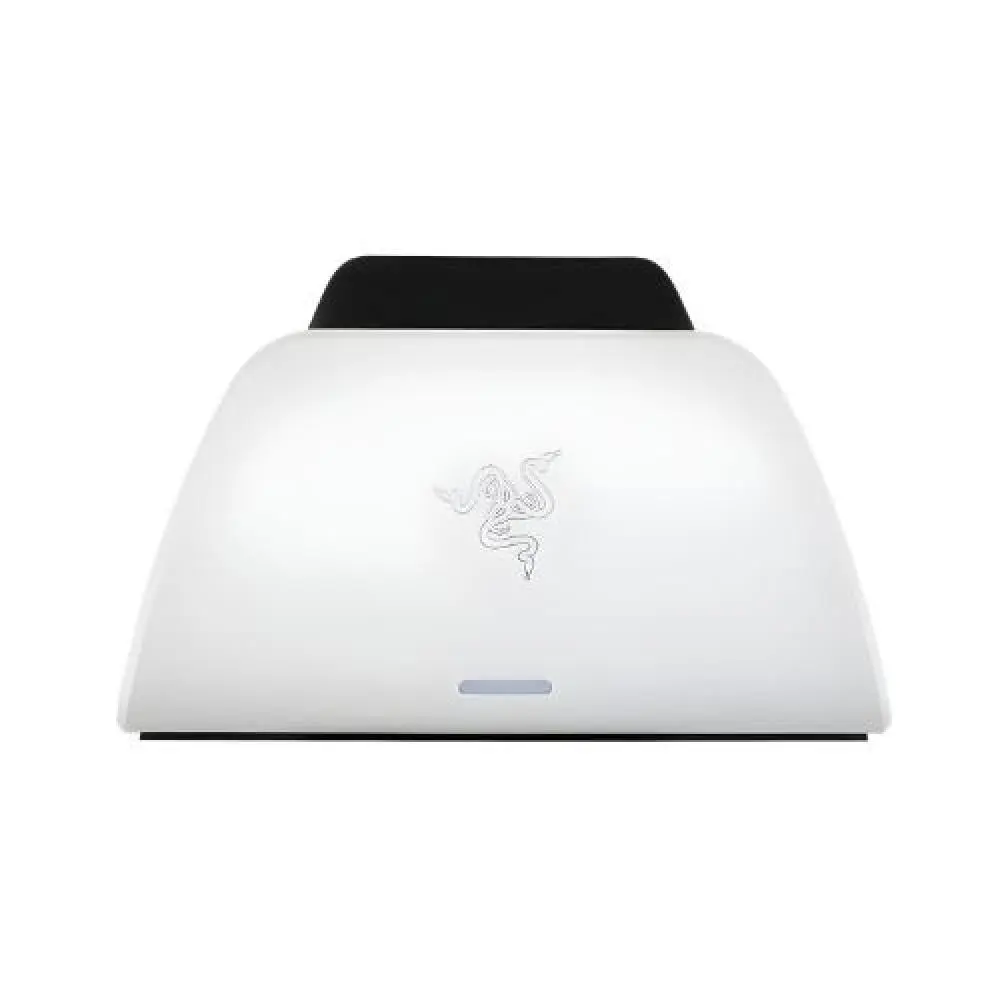 מעמד טעינה מהירה לבקרי Playstation 5 מבית Razer בצבע לבן