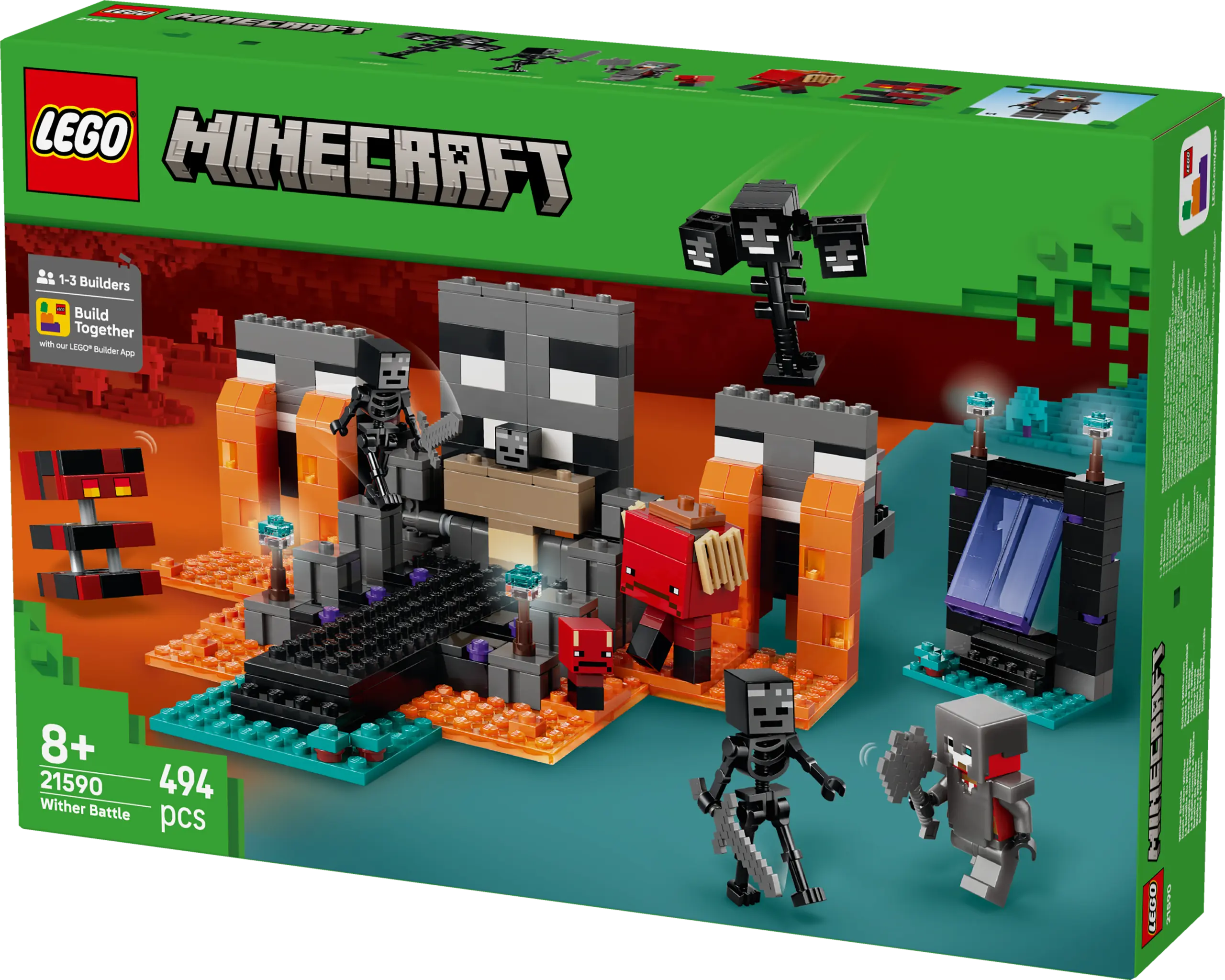 הקרב של ווית'ר Lego Minecraft 21590