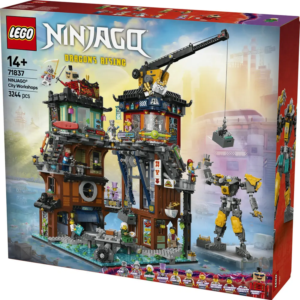 נינג'ה-גו – סדנאות העיר Lego Ninjago 71837