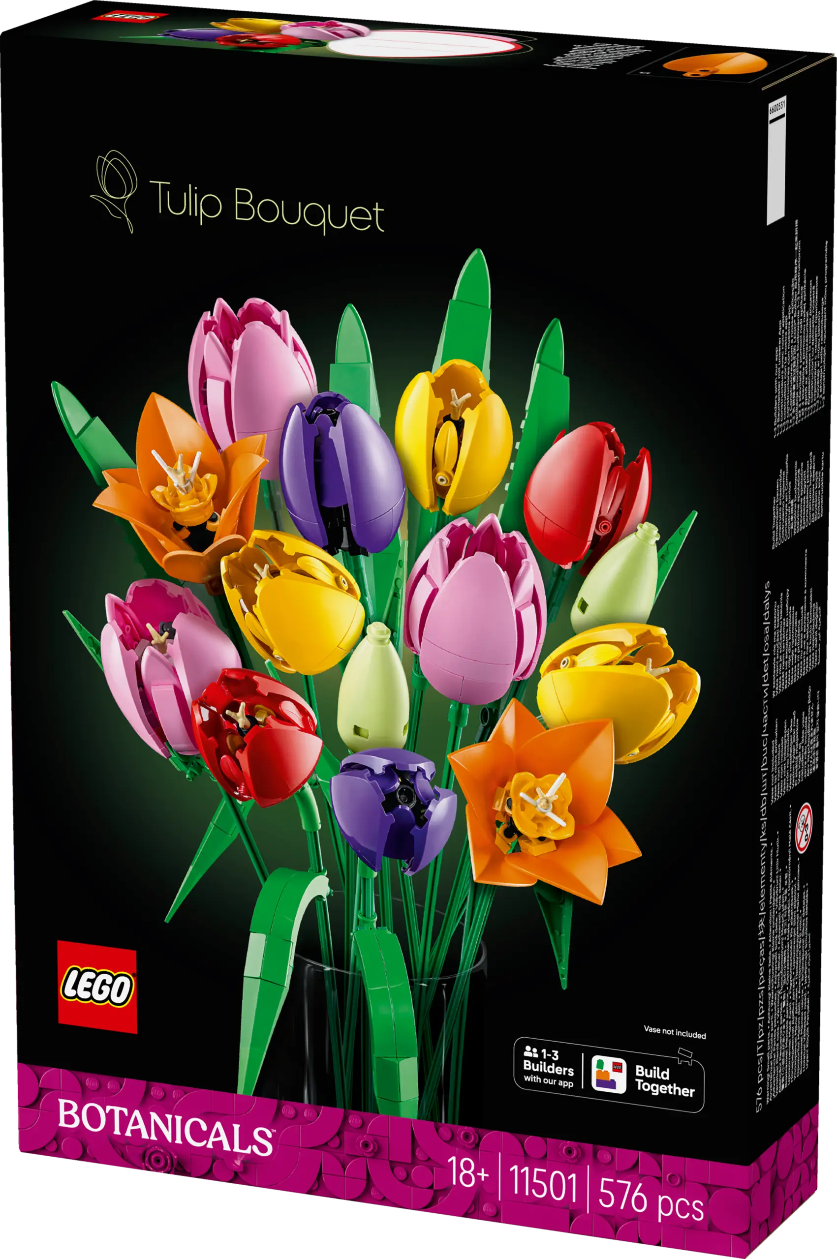 זר צבעונים Lego Botanical 11501