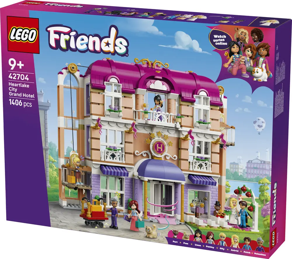 מלון גראנד בהארטלייק סיטי Lego Friends 42704