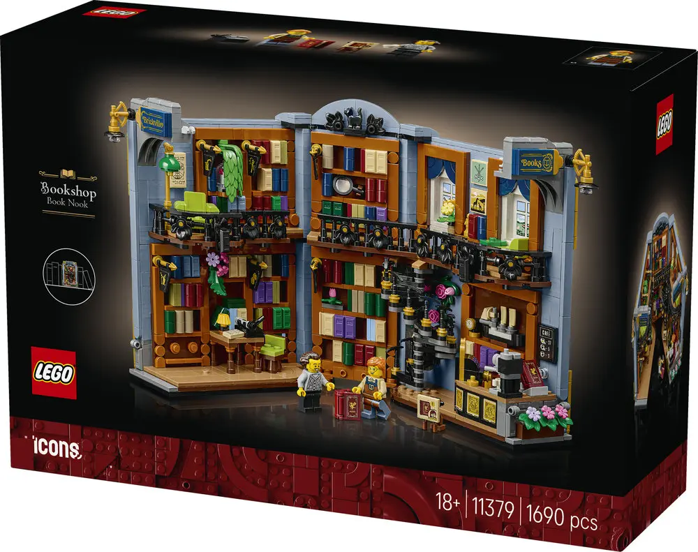 בין הספרים: חנות ספרים Lego Icons 11379