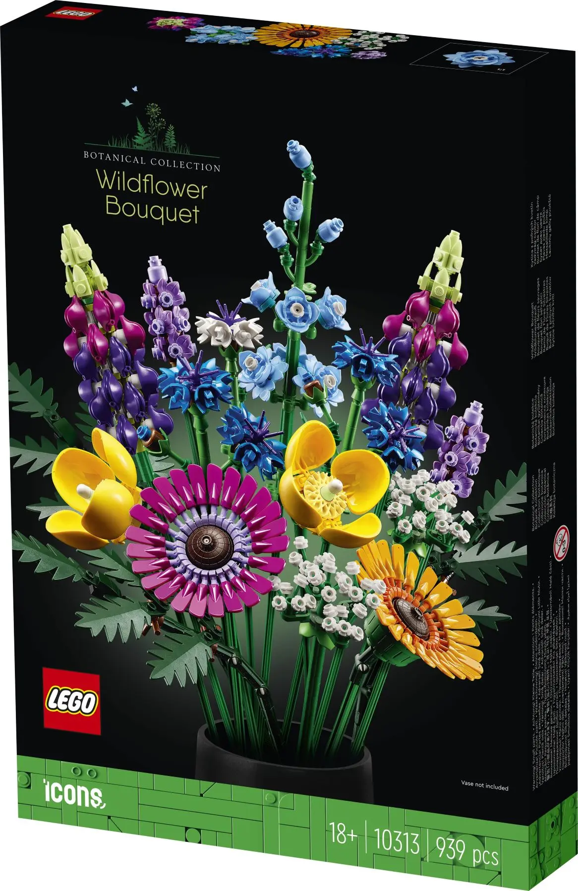 זר פרחי בר Lego Botanical 10313