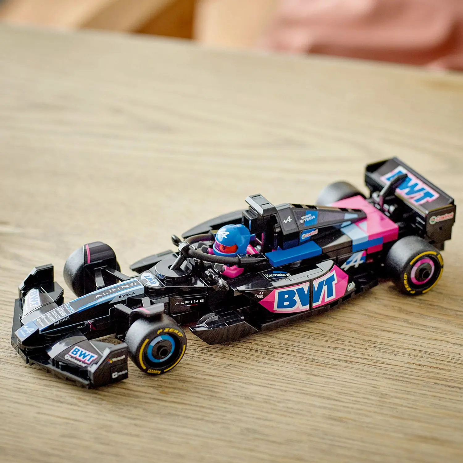 מכונית מרוץ BWT ALPINE F1 TEAM A524 Lego Speed Champions 77248