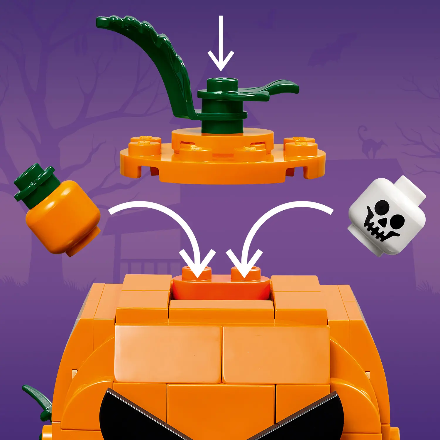 טנדר ג'ק-או-לנטרן Lego Seasonal 40822