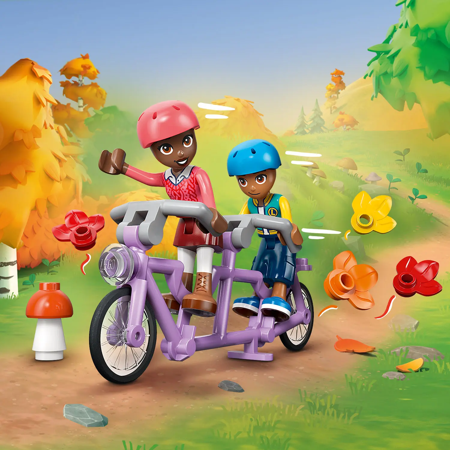 בקתת יער נעימה בסתיו Lego Friends 42705