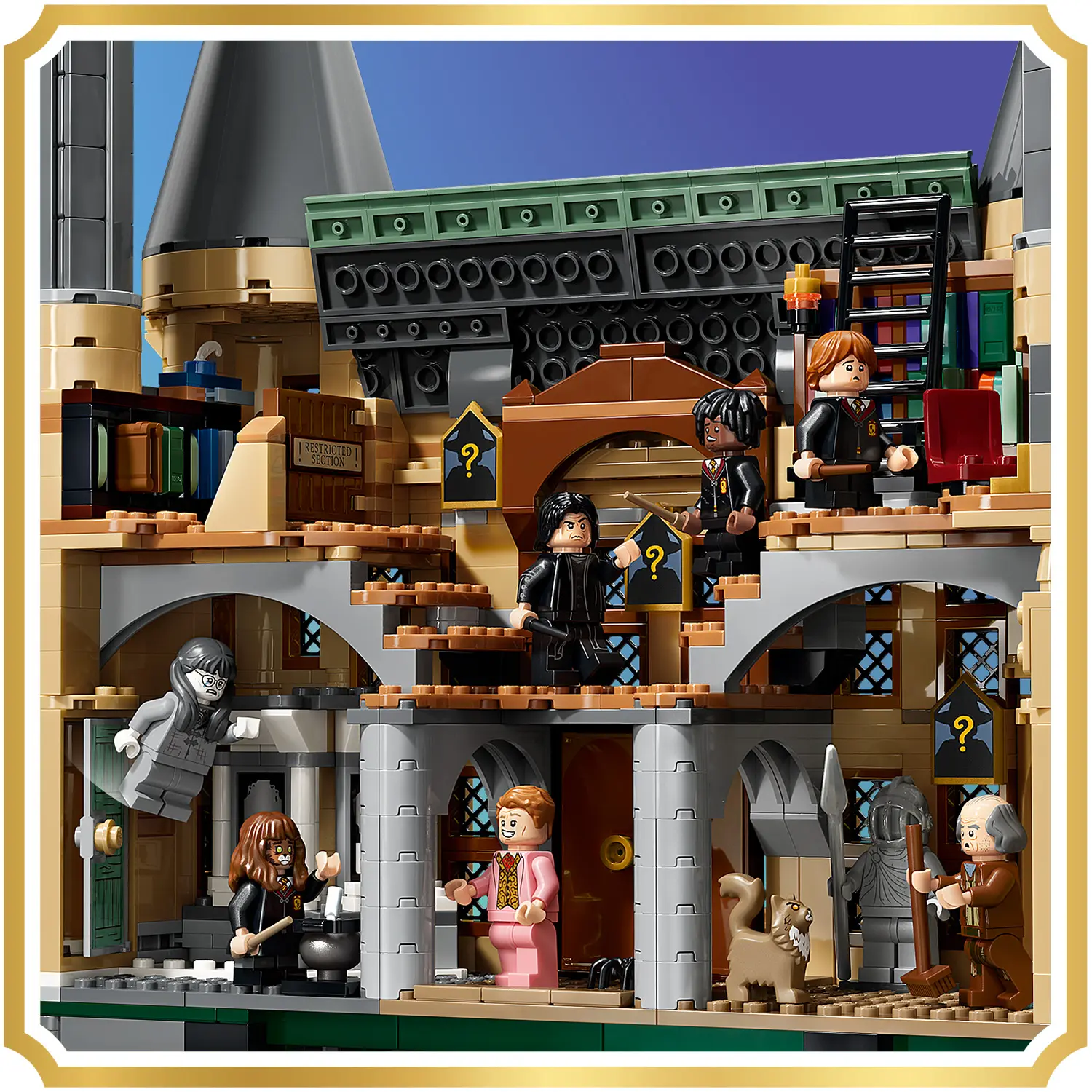 טירת הוגוורטס: האגף המזרחי Lego Harry Potter 76473