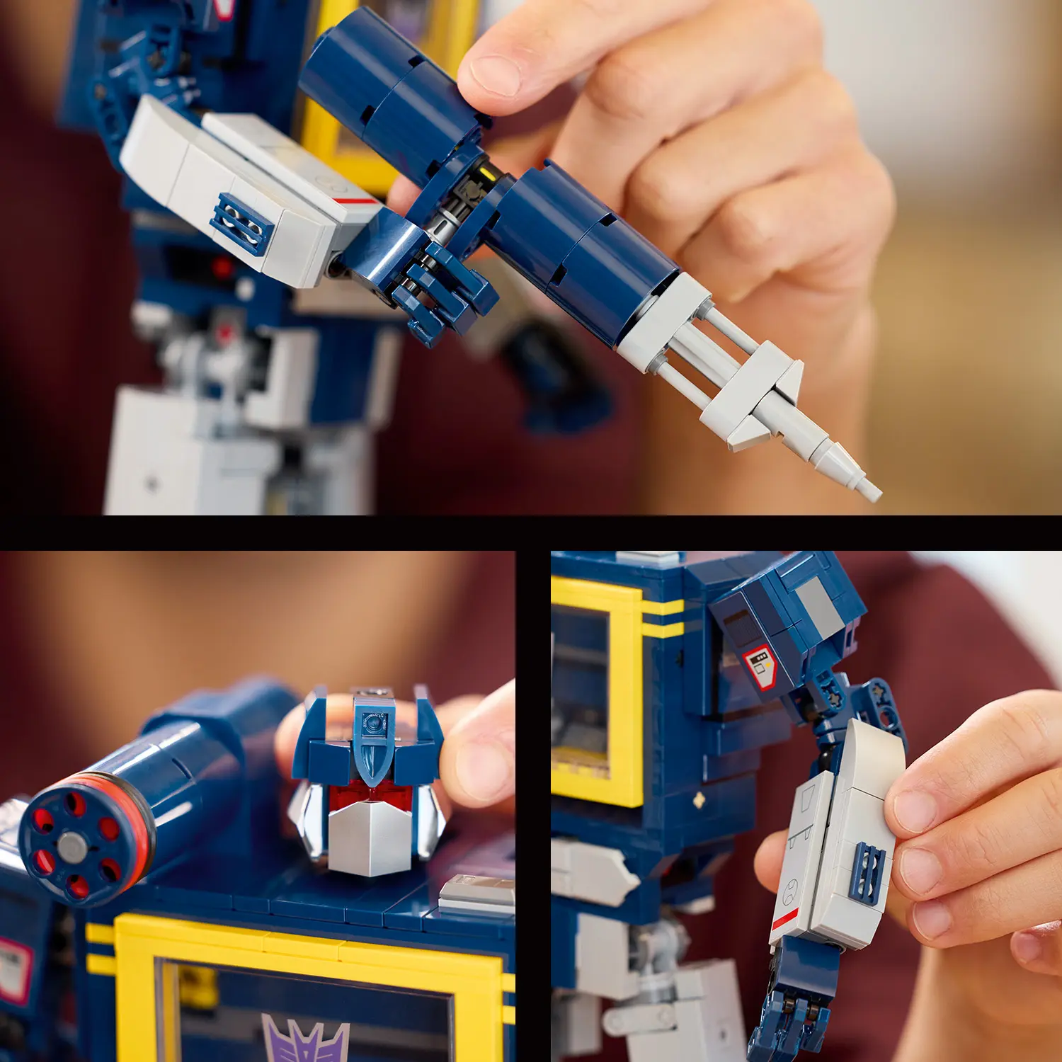 רובוטריקים: סאונדווייב Lego Icons 10358