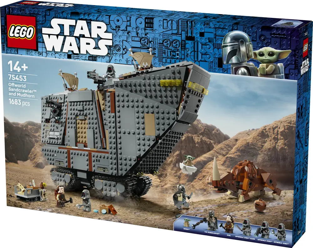 זחל חול מהחלל החיצון ומאדהורן Lego Star Wars 75453