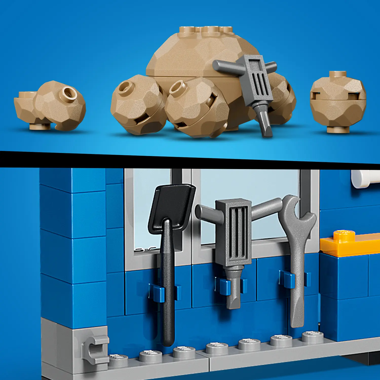 משאית עפר ומעמיס קדמי Lego City 60494