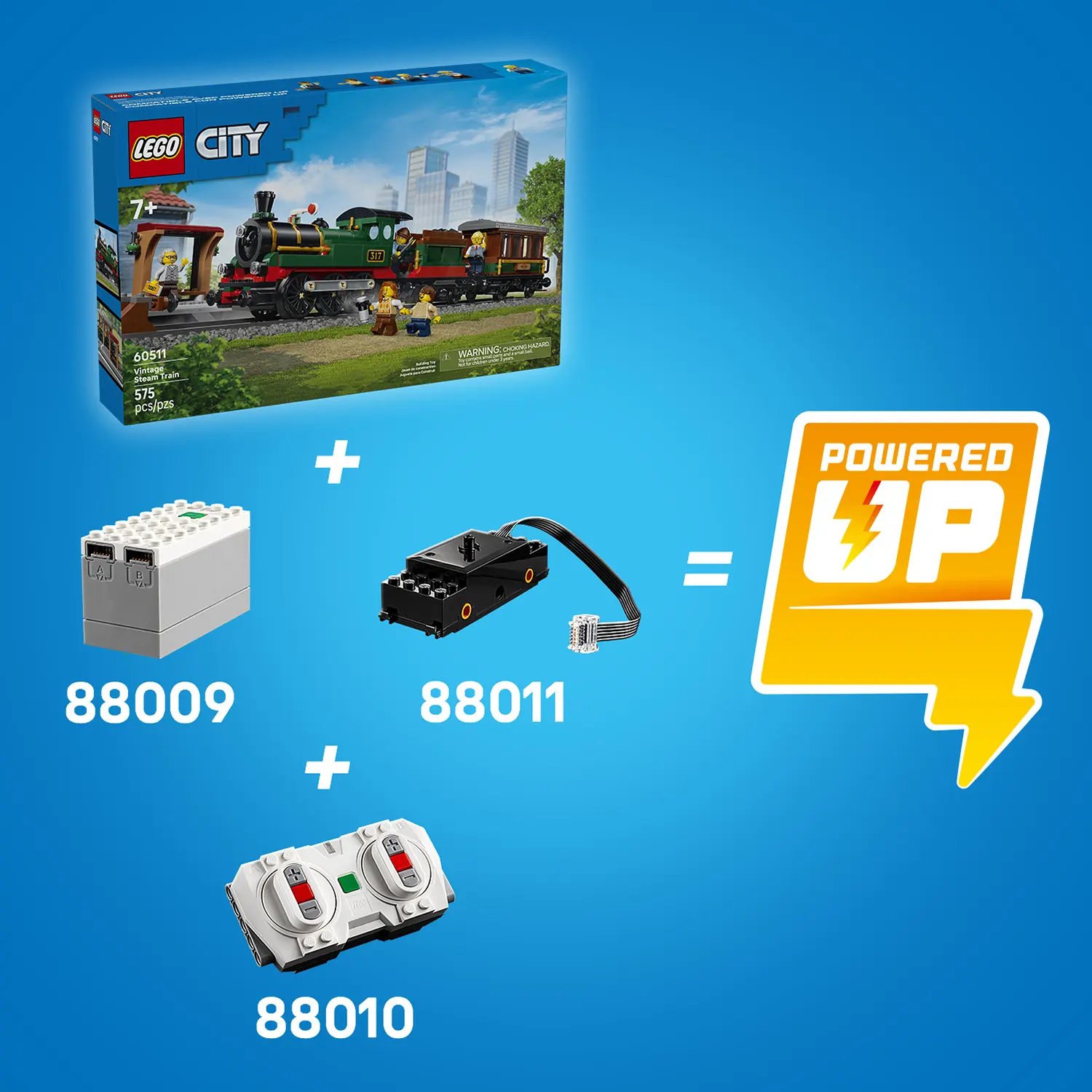 רכבת קיטור וינטג' Lego City 60511