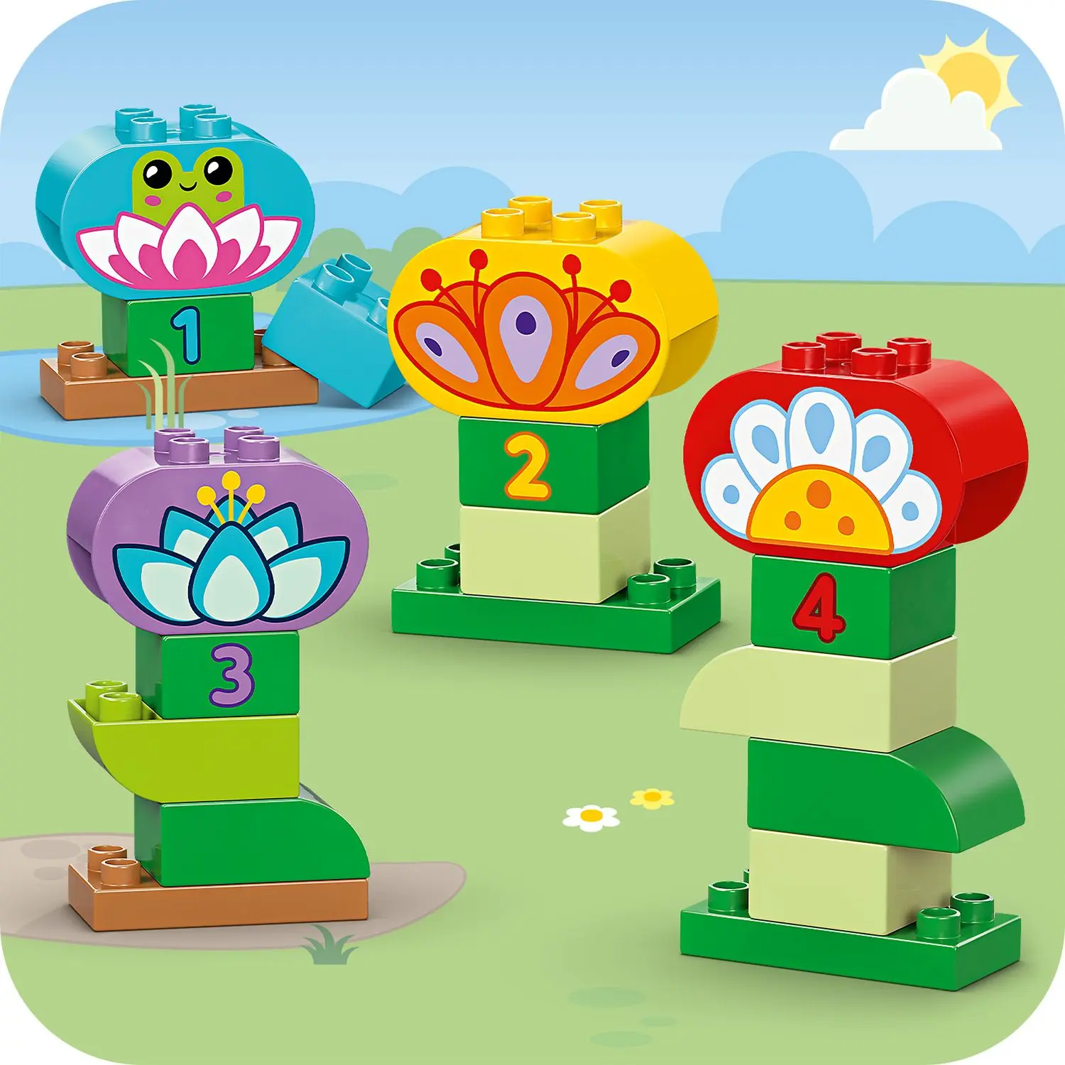גן ופרחים לפיתוח יצירתיות Lego Duplo 10444