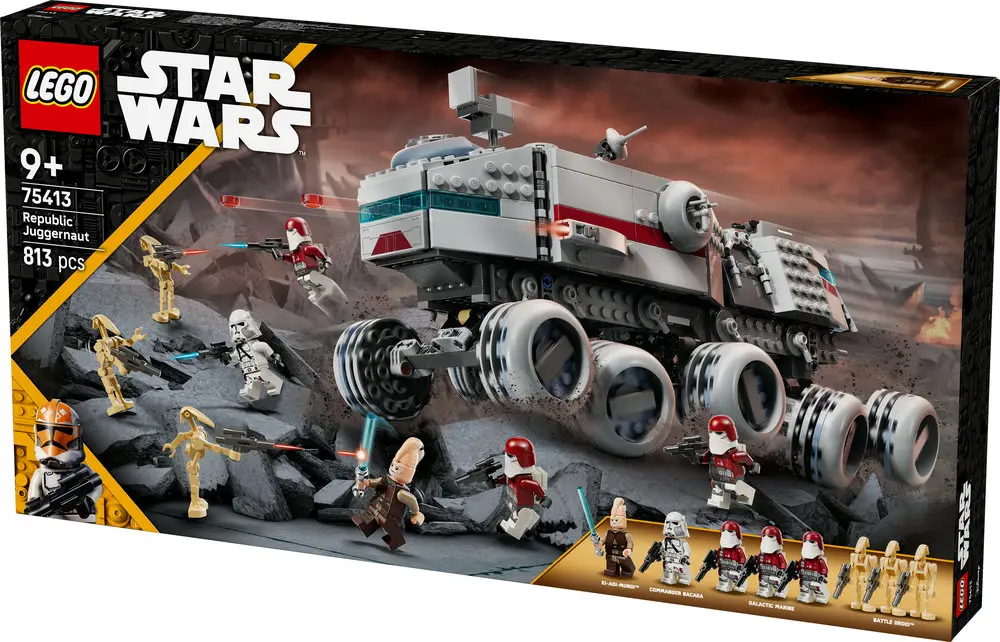 טנק Juggernaut של הרפובליקה Lego Star Wars 75413
